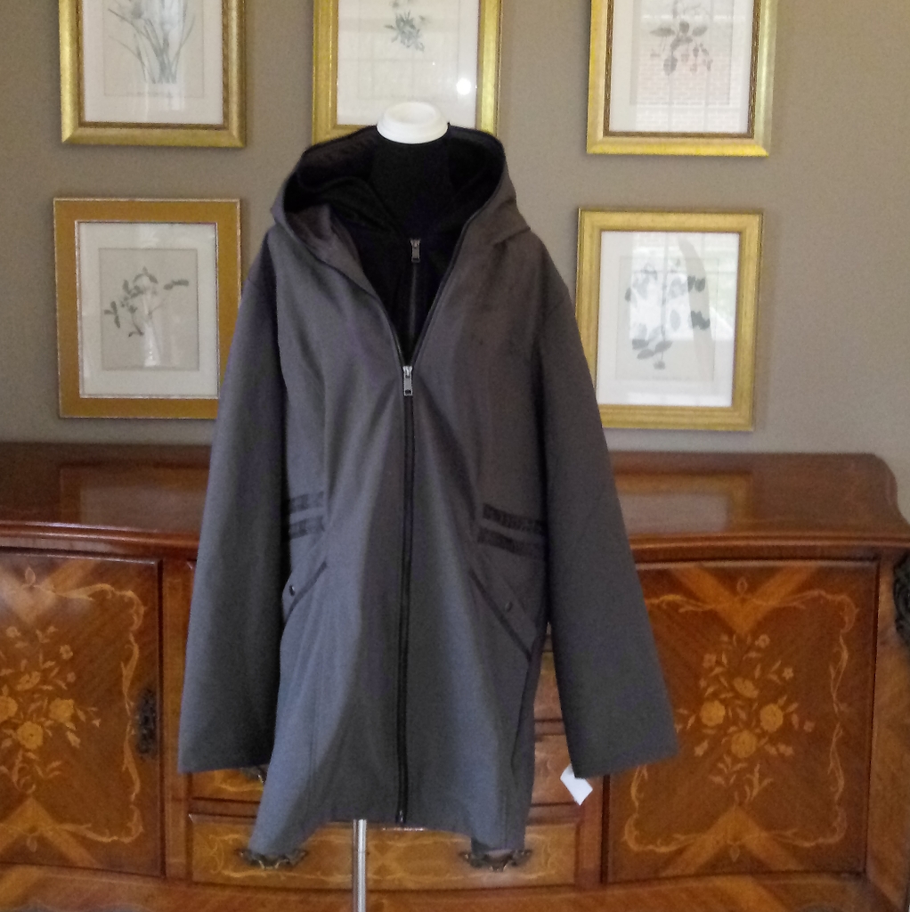 0228 As Is Marilyn  Me Double Layer Jacket W Hood
